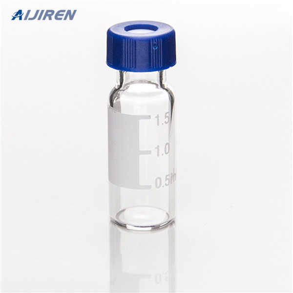 2ml screw vials HPLC autosampler vials with patch Aijiren